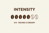 202 Filter Coffee Intensity Level 4 out of 5 - Round and Creamy